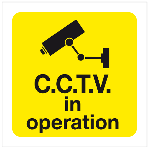 CCTV and Security Signs