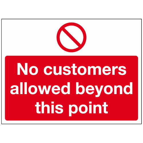 Shop and Warehouse Signs